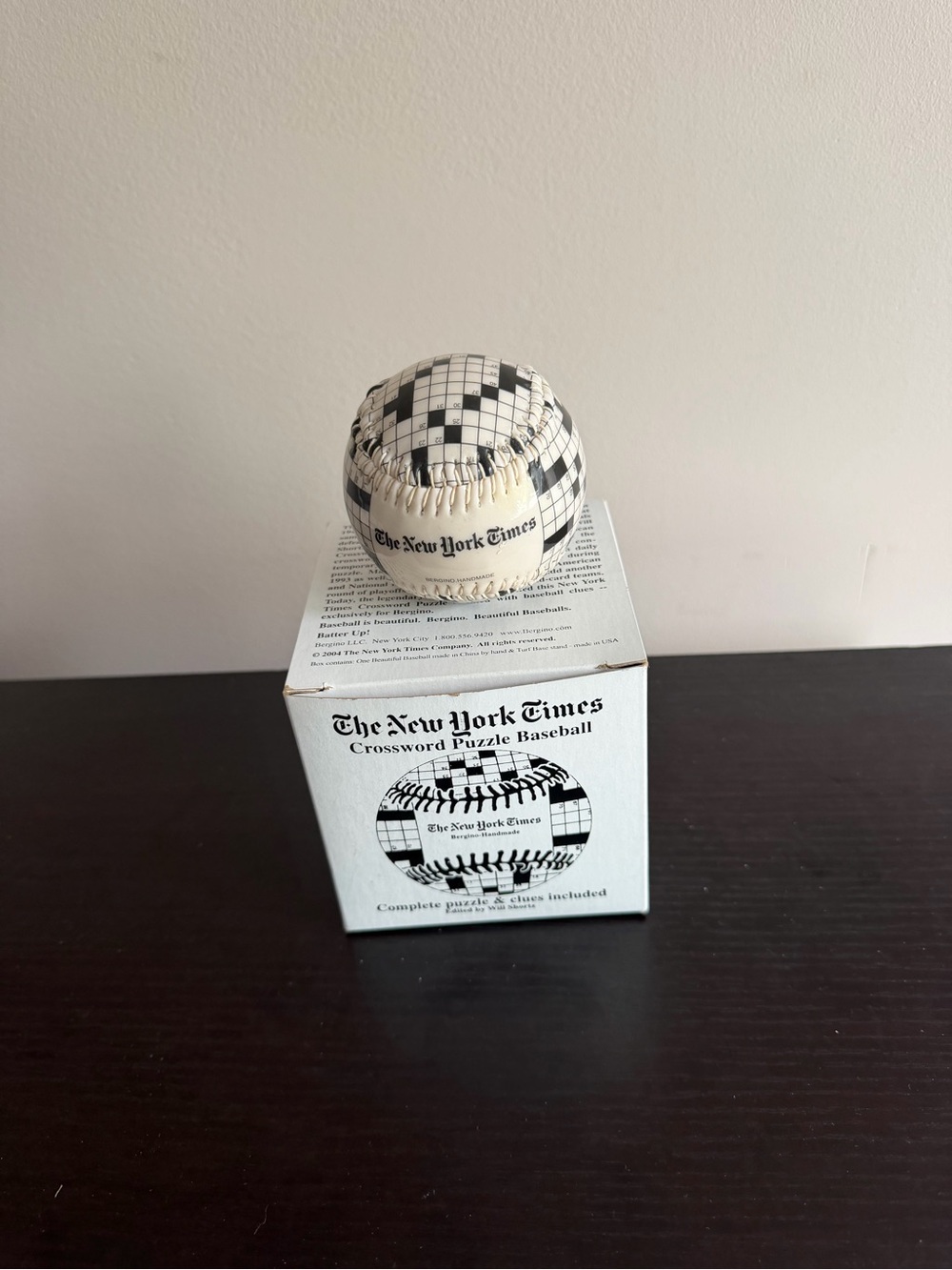 The New York Times Crossword Puzzle Baseball created by Bergino